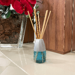 Difusor de Aromas Preciosidades Diamante Cítrico Aromático Azul Secar 100ml