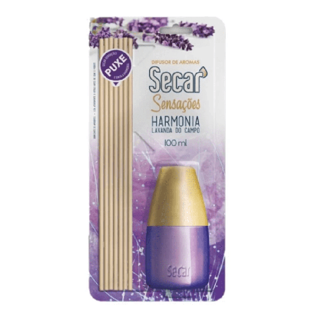 Difusor de Aromas Sensações Lavanda do Campo Secar 100ml