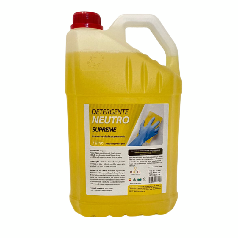 Detergente Neutro Supreme Riccel 5l