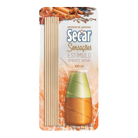 Difusor de Aromas Sensações Estímulo Sementes Nativas Secar 100ml