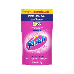 Refil Alvejante Tira Manchas Vanish 500ml Indicado para Roupas Brancas e Coloridas