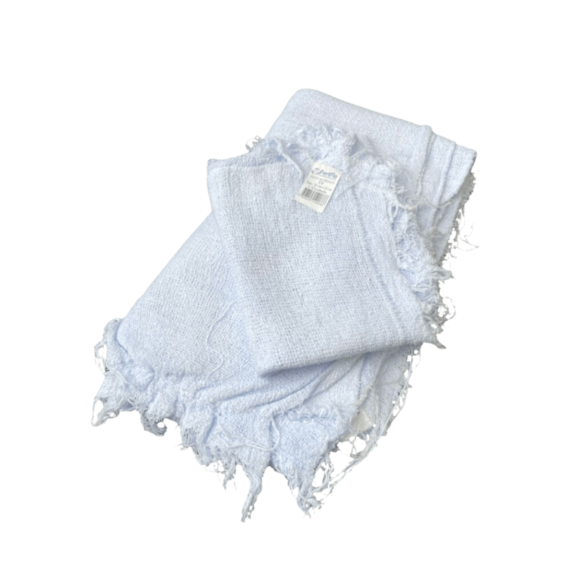 Saco Alvejado 35x55cm Branco Fortfio 6 unidades