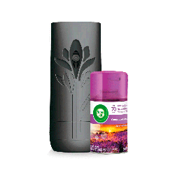 Aromatizador de Ambiente Bom Ar Automático Aerossol Freshmatic Campos de Lavanda Aparelho + Refil 250ml