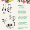 Aromatizador de Ambiente Bom Ar Automático Aerossol Freshmatic Campos de Lavanda Aparelho + Refil 250ml