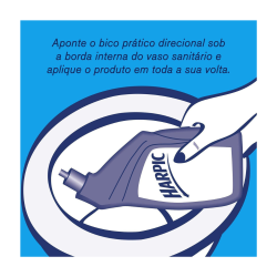 Limpador Sanitário Cloro Forte em Gel Harpic 500ml