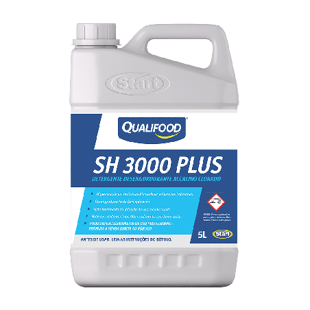 Detergente Concentrado SH 3.000 Plus Qualifood Start 5L