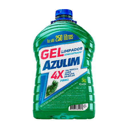 Limpador Concentrado Desinfetante em Gel Pinho Azulim Start 5KG