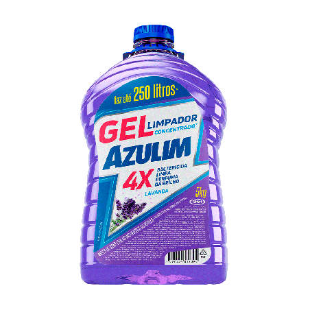 Limpador Concentrado Desinfetante em Gel Lavanda Azulim Start 5KG