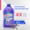Limpador Concentrado Desinfetante em Gel Lavanda Azulim Start 5KG