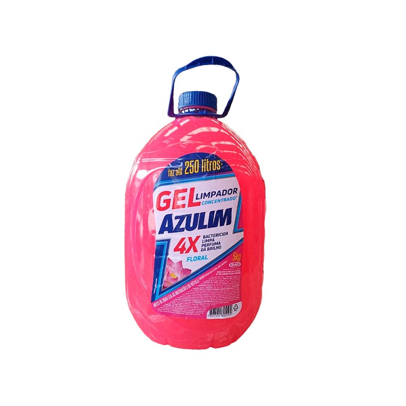 Limpador Concentrado Desinfetante em Gel Floral Azulim Start 5KG