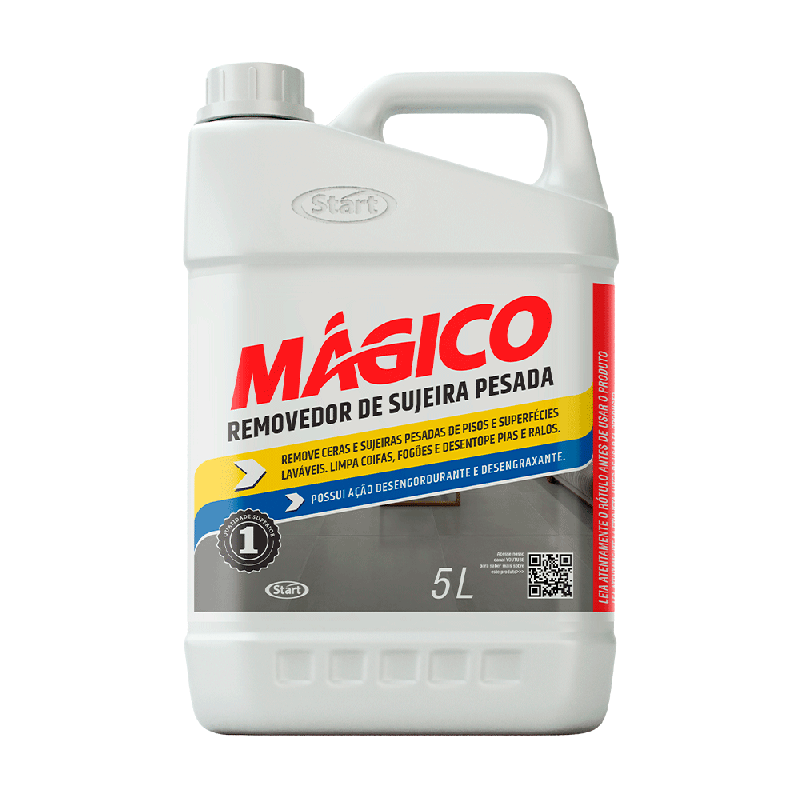 Removedor de Sujeira Pesada e Cera Mágico Start 5l