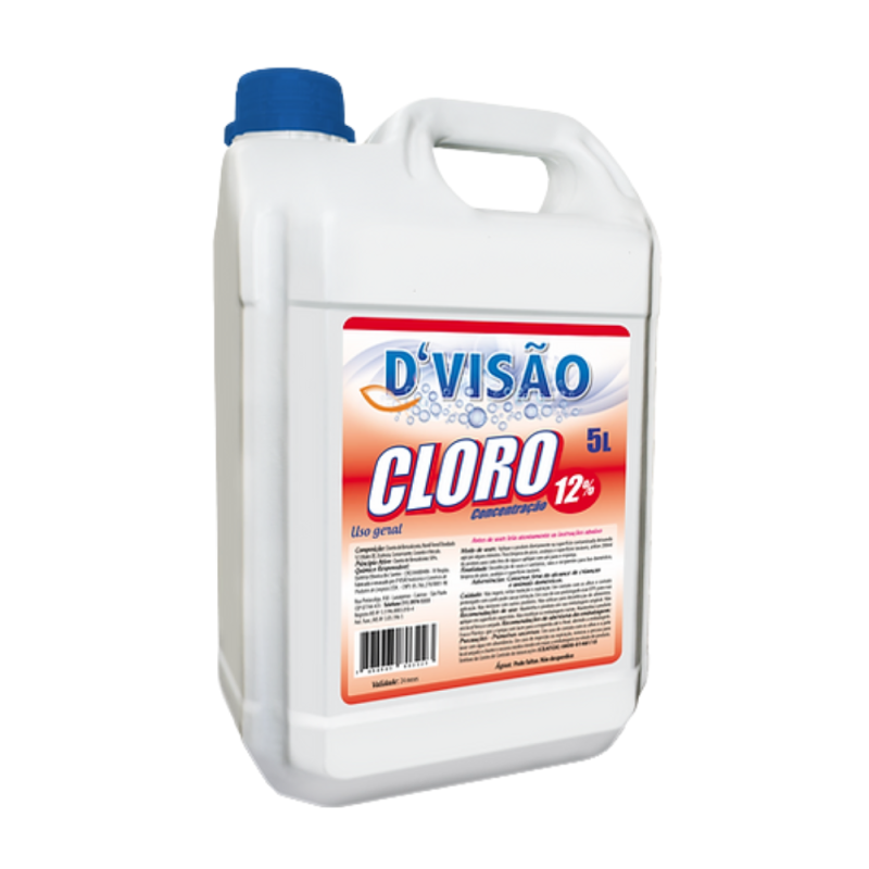 Cloro 12% Dvisão 5l
