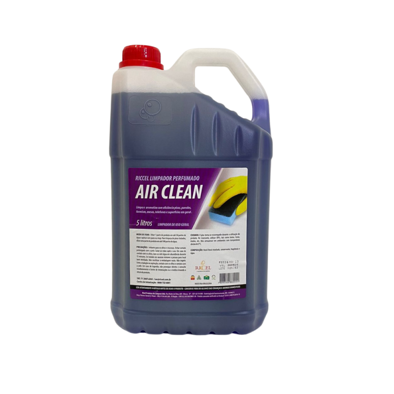 Limpador Perfumado Air Clean Riccel 5l