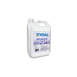 Álcool Líquido 46% Limpador lavanda D'visão 5l