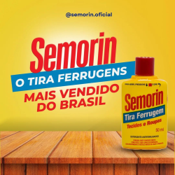 Tira Ferrugem Semorin Caixa com 12 unidades de 50ml
