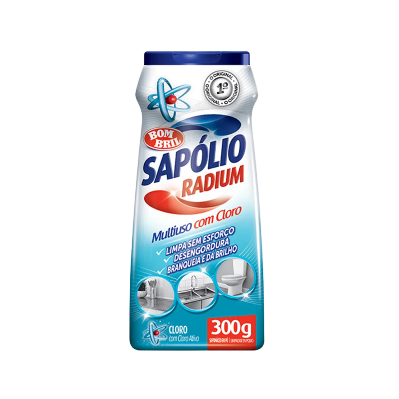 Sapólio em Pó Radium Cloro 300g