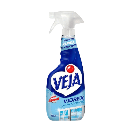 Limpa Vidros  Vidrex Pulverizador Veja 500ml