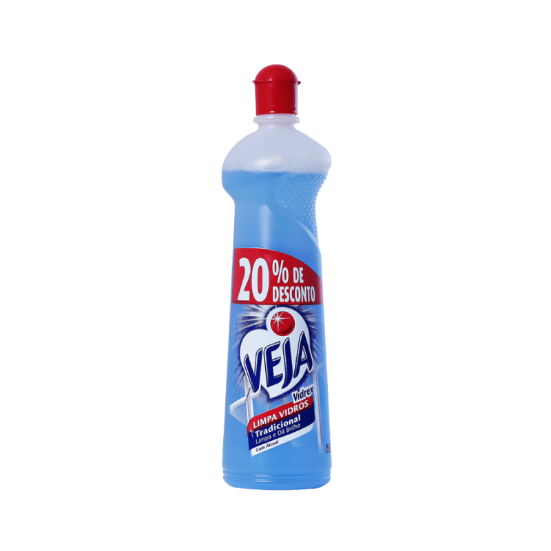 Limpa Vidros Vidrex com Álcool Veja 500ml