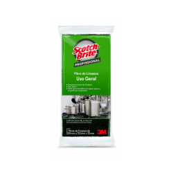 Fibra de Limpeza Uso Geral 3M™ Scotch-Brite™ Profissional – 2 unidades, 110 x 225mm