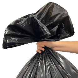 Saco de Lixo Preto 100l Ordem 10 Leme 100 unidades