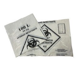 Saco 110L para Lixo Infectante EMbalac 100 unidades