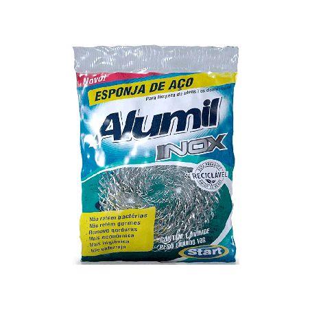 Esponja de Aço Alumil Inox Start 1 unidade 10g