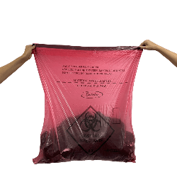 Saco 110L Hamper com Fitilho Vermelho Embalac 50 unidades