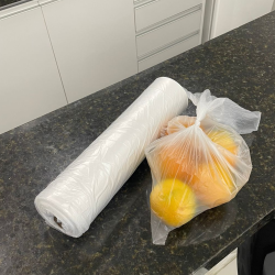 Bobina 35x50cm de Saco Plástico Picotado Rollbag 500 unidades