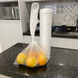 Bobina 35x50cm de Saco Plástico Picotado Rollbag 500 unidades