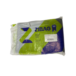Saco para Lixo 200L Econômico Zibag 100 unidades