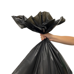 Saco para Lixo 100L BL Reforçado Preto Zibag 100 unidades