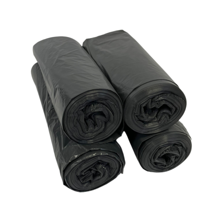 Saco para Lixo 100L Reforçado Preto Zibag 100 unidades