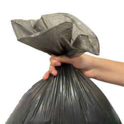 Saco para Lixo Preto 20L Econômico Zibag 100 unidades