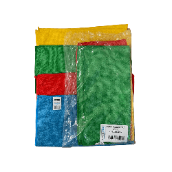 Pano microfibra 30x30 Caebi com 4 unidades - cores variadas