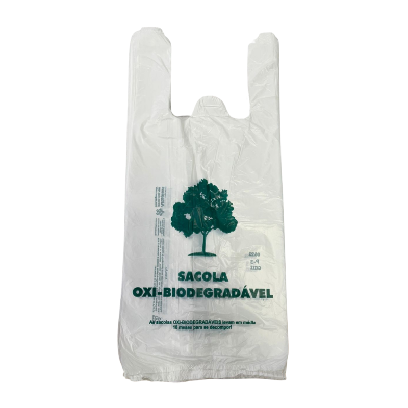 Sacola Oxi Biodegradável Impressa 38x50 Altaplast c/1.000