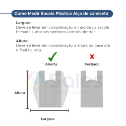 Sacola Oxi Biodegradável Impressa 38x50 Altaplast c/1.000