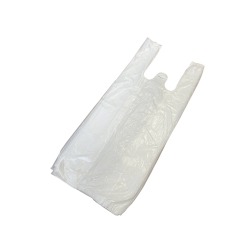 Sacola Plástica Branca 25x35 Ultraplast com 1.000 unidades