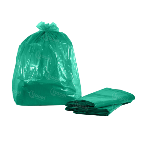 Saco p/Lixo 100L P40 Verde Itacel