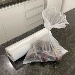 Bobina 30x40cm Saco Plástico Picotado Rollbag 500 unidades