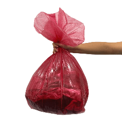 Saco para Lixo Vermelho 60l Tono Vale 100 unidades