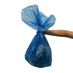Saco para Lixo Azul 60l Tono Vale 100 unidades