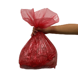 Saco para Lixo Vermelho 20l Tono Vale 100 unidades