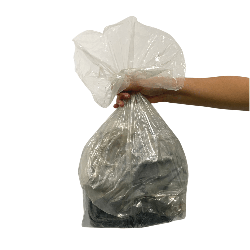 Saco de lixo Transparente/Canela 20l Tonovale 100unidades