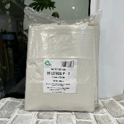 Saco para Lixo Leitoso 60l Tono P2 Vale 100 unidades