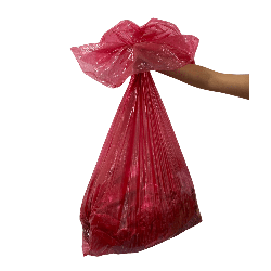 Saco para Lixo Vermelho 200l P6 Tono Vale 100 unidades