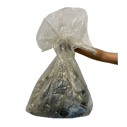 Saco de Lixo Transparente/Canela 100l P4 Tono Vale 100 unidades