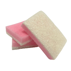 Esponja Sanitária Rosa 3M Scotch Brite 3 unidades
