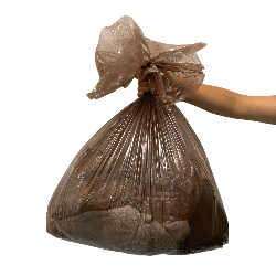 Saco de Lixo Marrom 100l P4 Tono Vale 100 unidades