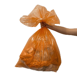 Saco de Lixo Laranja 100l P4 Tono Vale 100 unidades