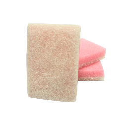 Esponja Sanitária Rosa 3M Scotch Brite 3 unidades